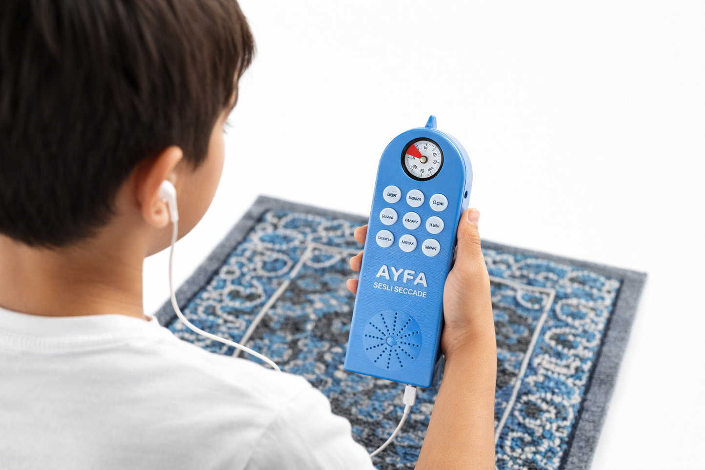 Namazı Öğreten Kulaklıklı Seccade