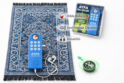 Namazı Öğreten Kulaklıklı Seccade