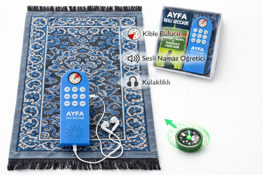 Namazı Öğreten Kulaklıklı Seccade